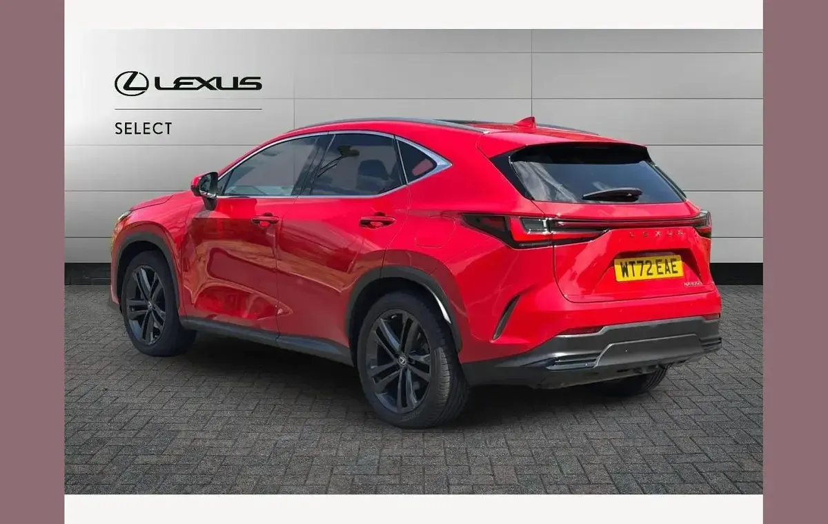Used Lexus NX350h 245 HP (180 kW) 2022 Red SUV