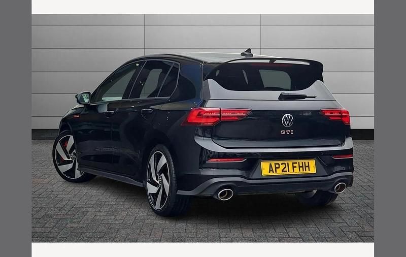 Used VW Golf VIII GTI Clubsport 296 HP (217 kW) 2021 Black Hatchback