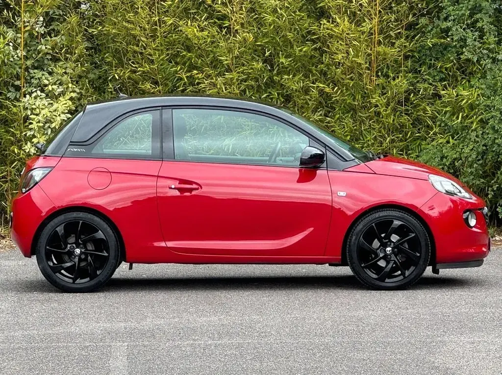 Used Vauxhall Adam 70 HP (51 kW) 2018 Red Hatchback