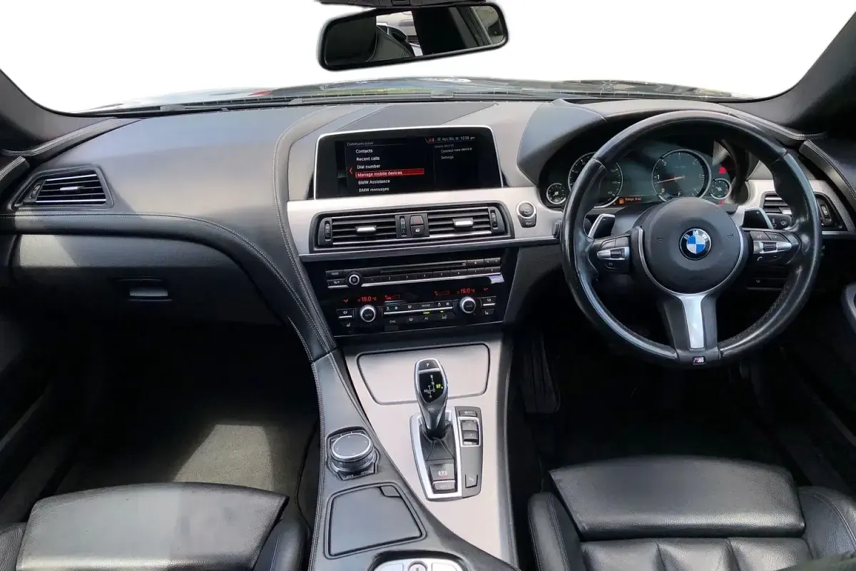 Used BMW 640 M Sport 313 HP (230 kW) 2017 Black Coupe
