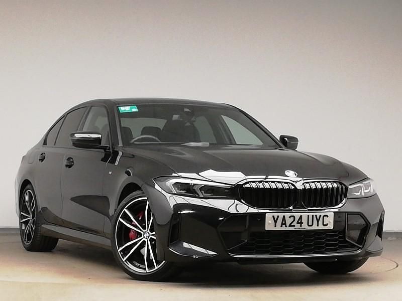 Black Used 2024 BMW 320 M Sport Sedan | £34,498 (Expensive) - Image 1/4