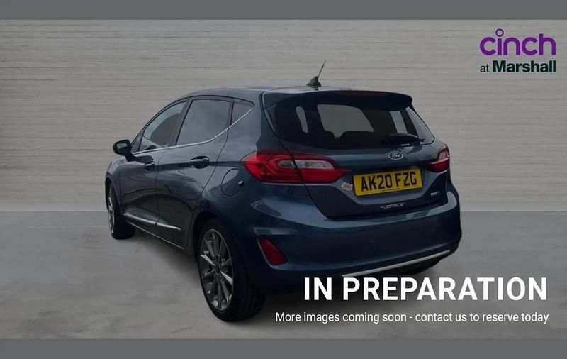 Used Ford Fiesta Vignale 123 HP (90 kW) 2020 Blue Hatchback