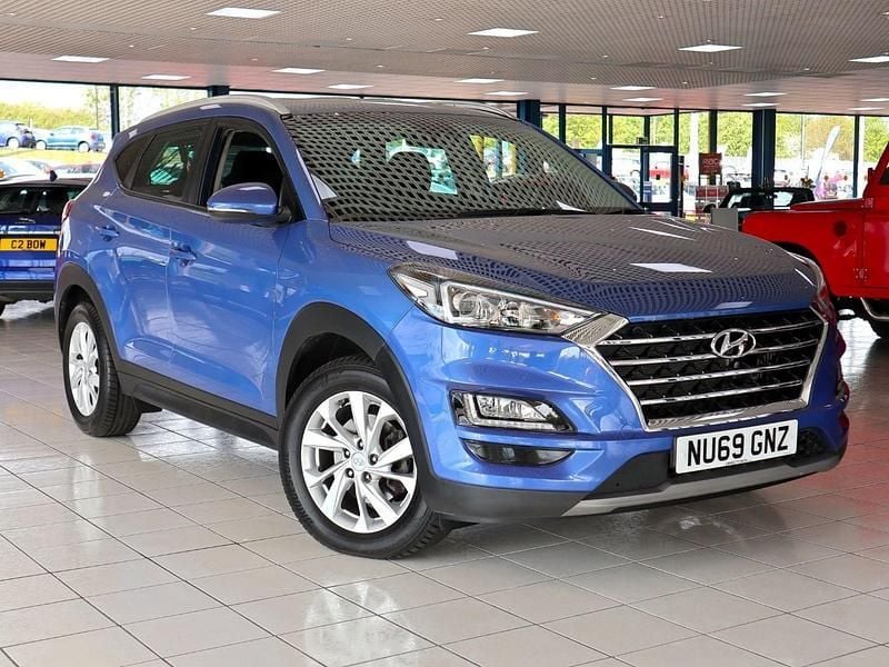 Blue Used 2019 Hyundai Tucson SE SUV | £13,489 (Good price) - Image 1/4