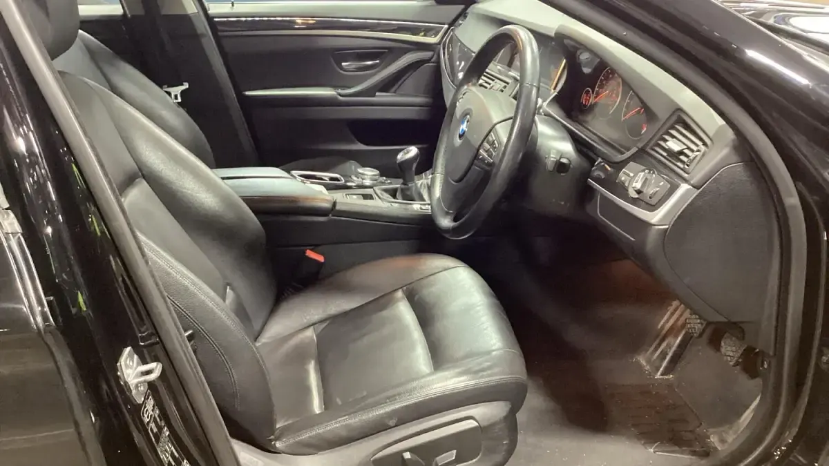 Used BMW 520 Impressive 2014 Black Sedan