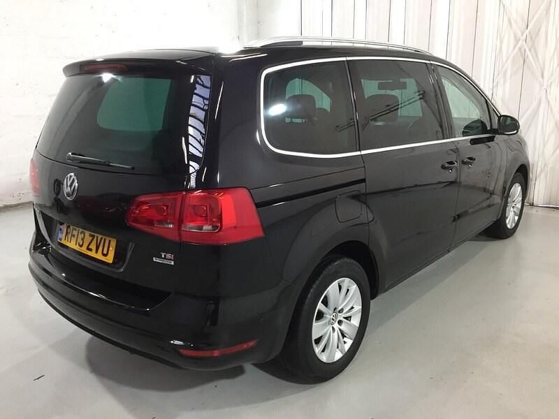 Used VW Sharan SE 150 HP (110 kW) 2013 Black MPV