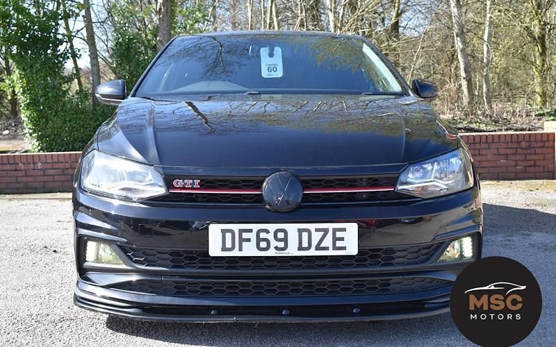Used VW Polo GTI 200 HP (147 kW) 2019 Black Hatchback