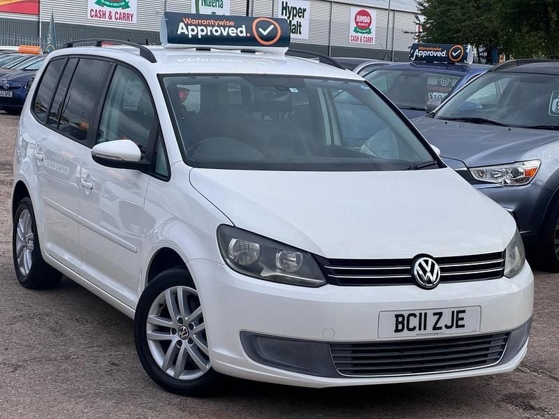 White Used 2024 VW Touran Match MPV | £5,475 (Good price) - Image 1/3