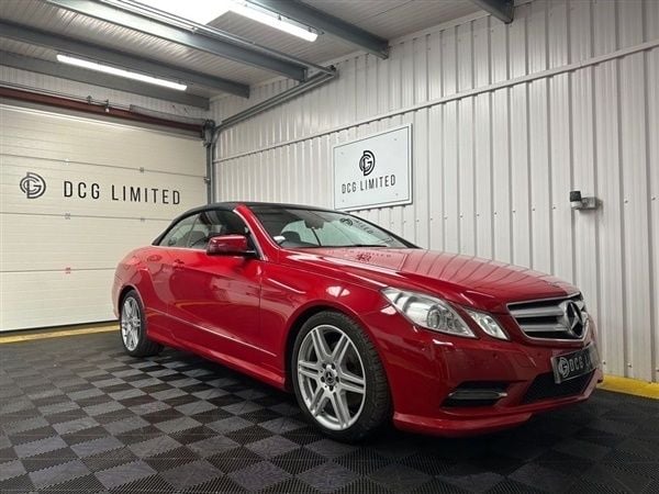 Red Used 2013 Mercedes E250 Cabriolet | £6,695 (Fair price) - Image 1/1