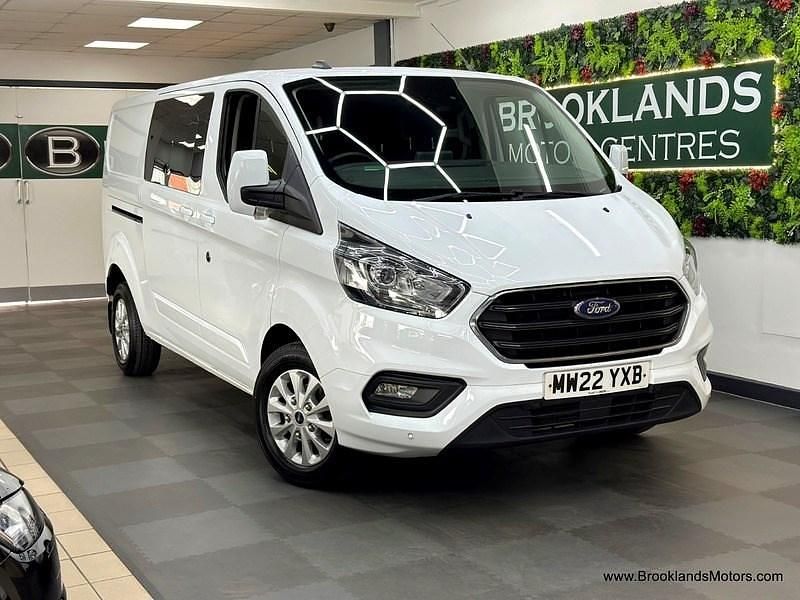 White Used 2022 Ford Transit Custom Limited Van | £17,185 (A bit pricey) - Image 1/3