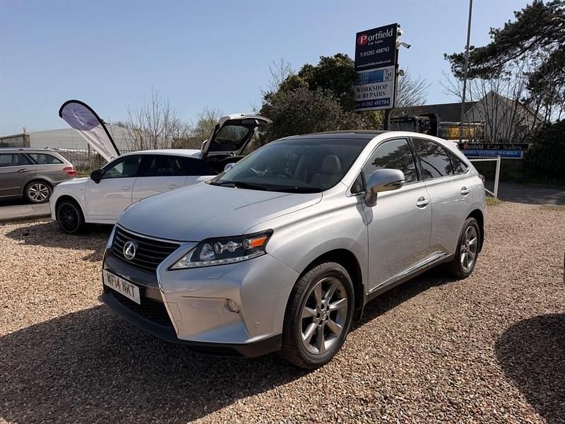 Used Lexus RX450h 298 HP (219 kW) 2014 Silver SUV