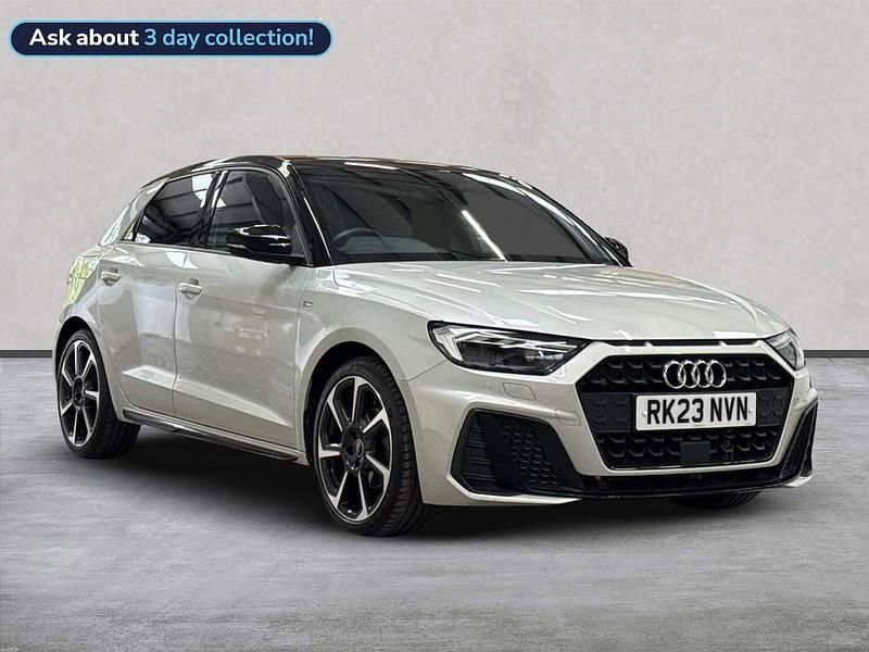 Silver Used 2023 Audi A1 Black Edition Hatchback | £20,691 (Fair price) - Image 1/4