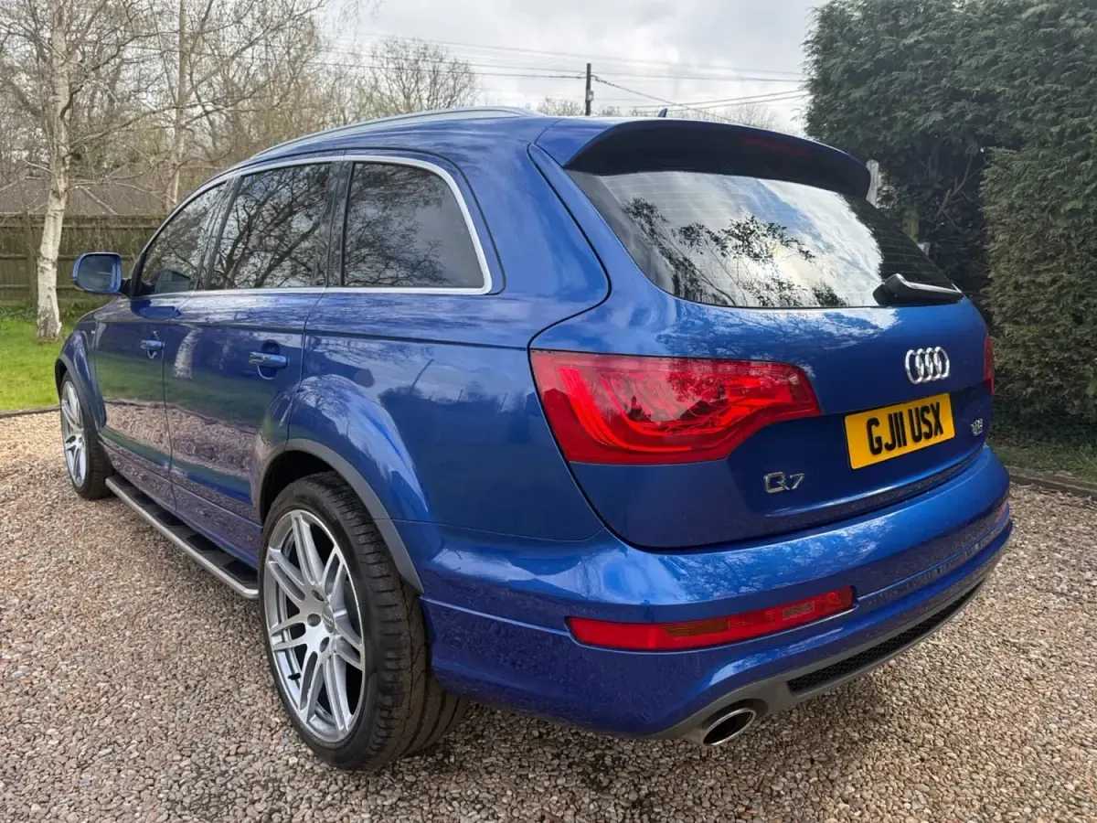 Begagnad Audi Q7 S-Line 2011 Blå SUV