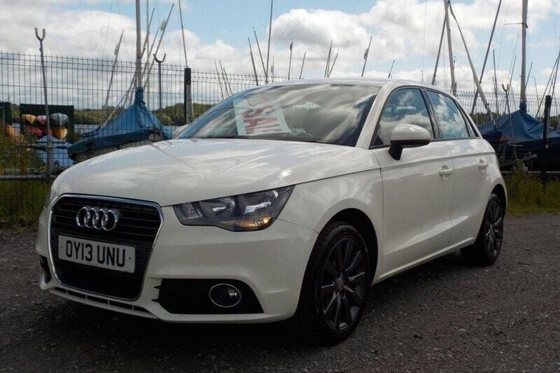 White Used 2013 Audi A1 Sportback Sport Hatchback | £5,195 (Good price) - Image 1/1