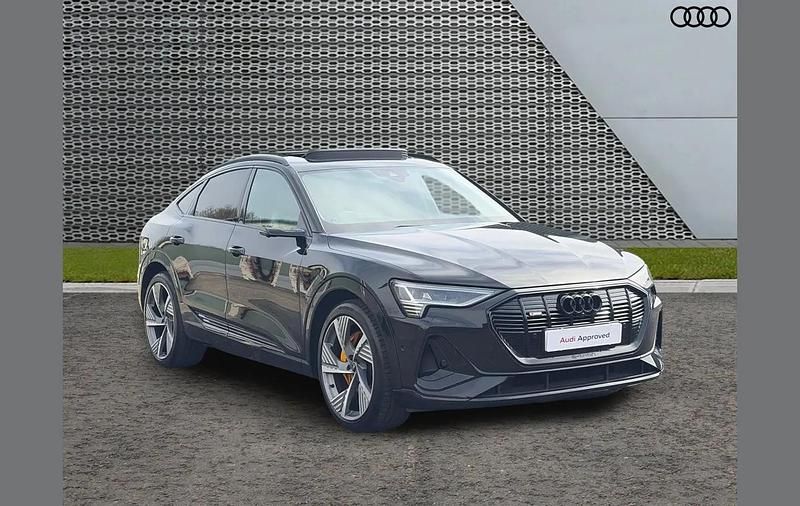 Used Audi e-tron Sportback Advanced 300 kW (408 HP) 2021 Black SUV
