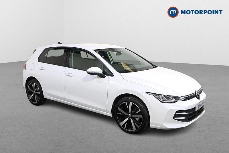 New VW Golf VIII Match 116 HP (85 kW) 2025 White Hatchback