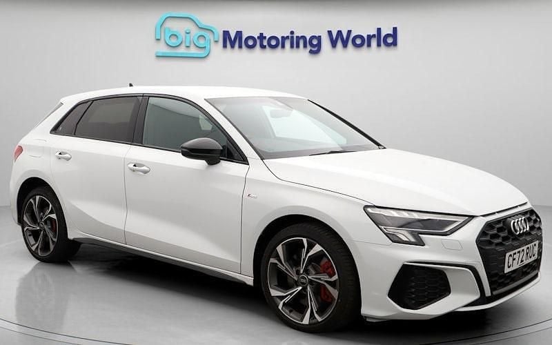 Used 2023 Audi A3 Sportback e-tron Competition Sedan | £23,800 (Good price) - Image 1/4