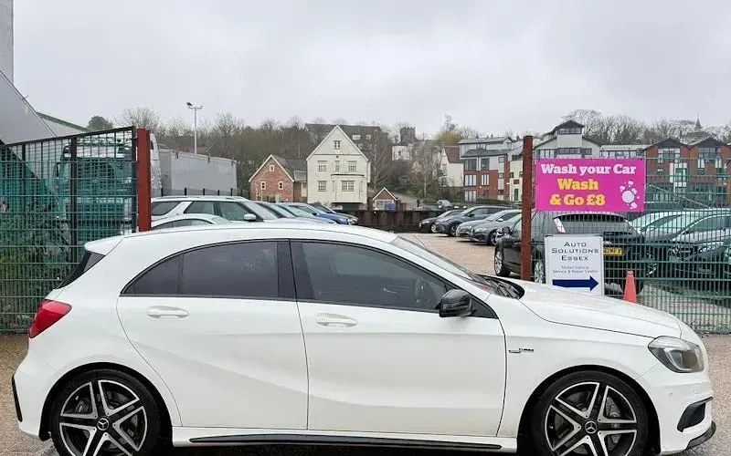 Second-hand Mercedes A45 AMG AMG 360 CP (264 kW) 2014 Alb Hatchback