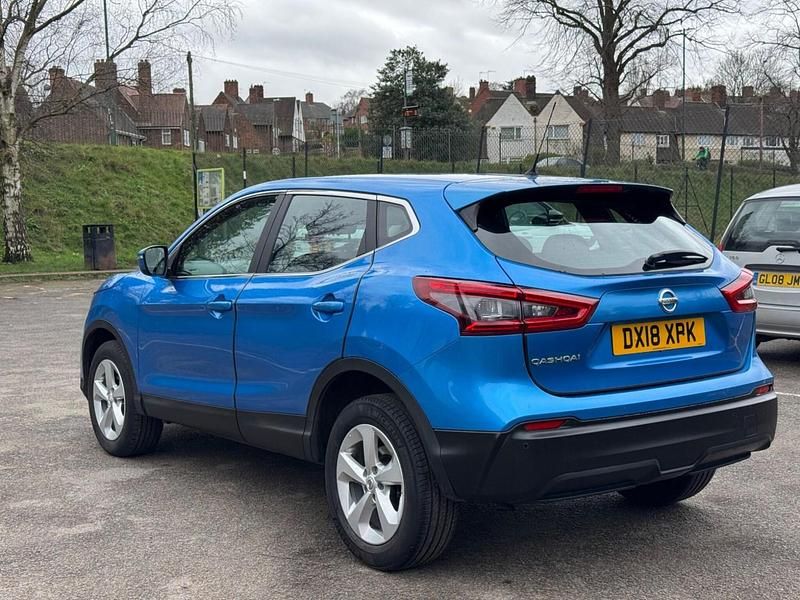 Used Nissan Qashqai Acenta 115 HP (84 kW) 2018 Blue SUV