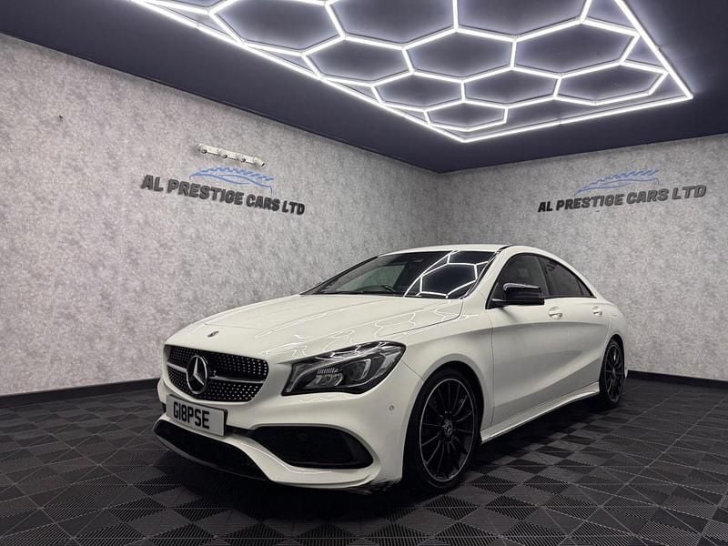 White Used 2018 Mercedes CLA200 AMG line Sedan | £14,999 (Fair price) - Image 1/4