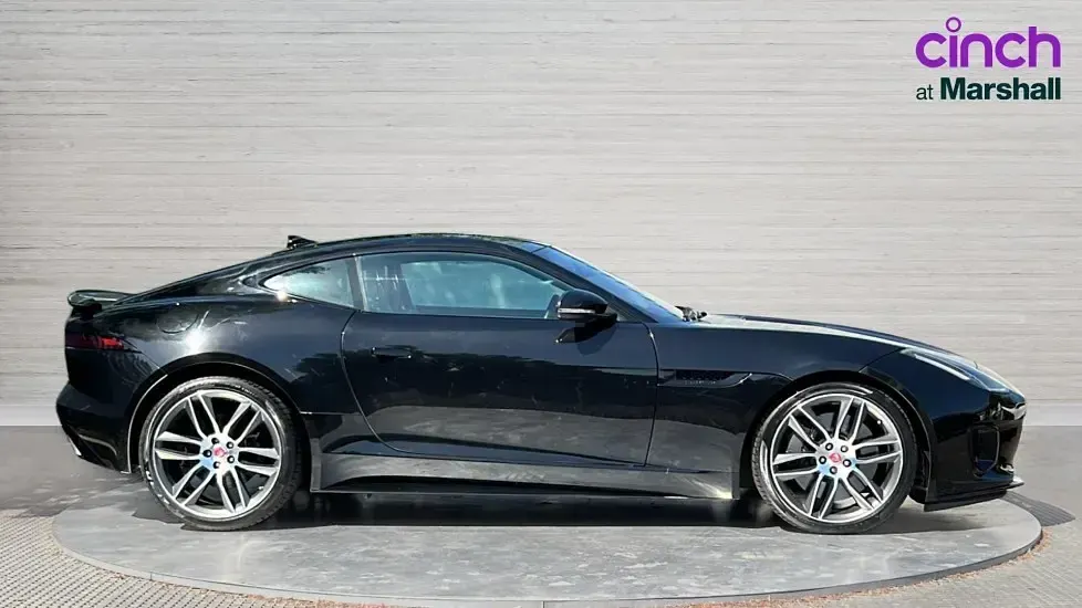 Used Jaguar F-Type R-Dynamic 380 HP (279 kW) 2017 Black Coupe
