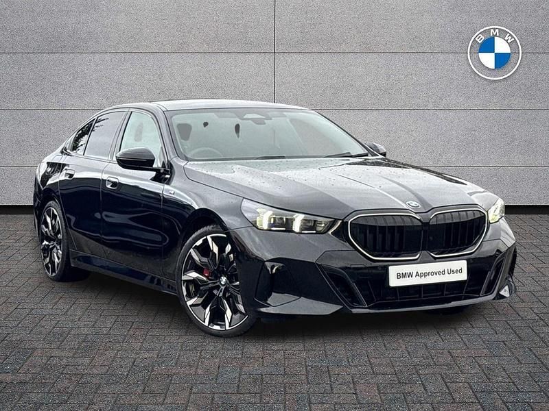 Black Used 2025 BMW 520 M Sport Sedan | £43,490 (A bit pricey) - Image 1/4