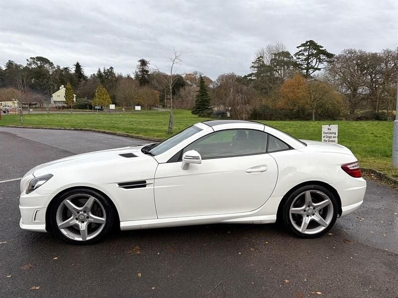 Used Mercedes SLK250 AMG 2015 White Cabriolet