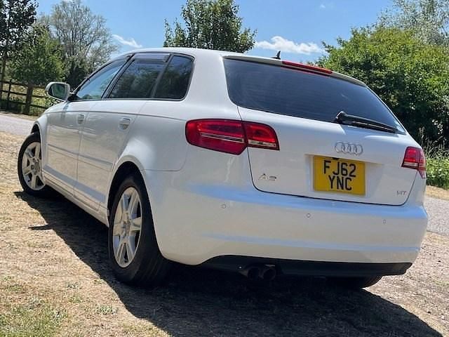 Used Audi A3 2023 White Hatchback