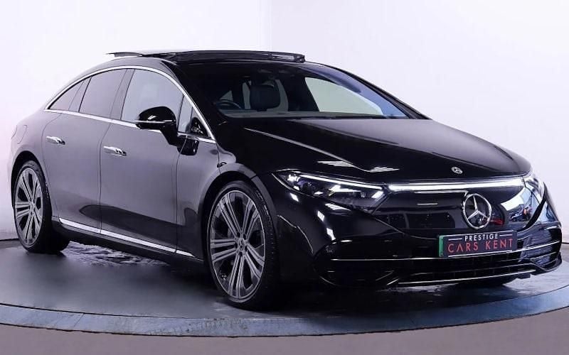 Black Used 2022 Mercedes EQS450+ Luxury Sedan | £45,350 (Fair price) - Image 1/4