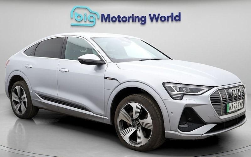 Used Audi e-tron Sportback S-Line 300 kW (408 HP) 2022 Silver SUV