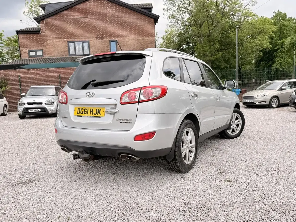 Used Hyundai Santa Fe Premium 197 HP (144 kW) 2011 Silver SUV