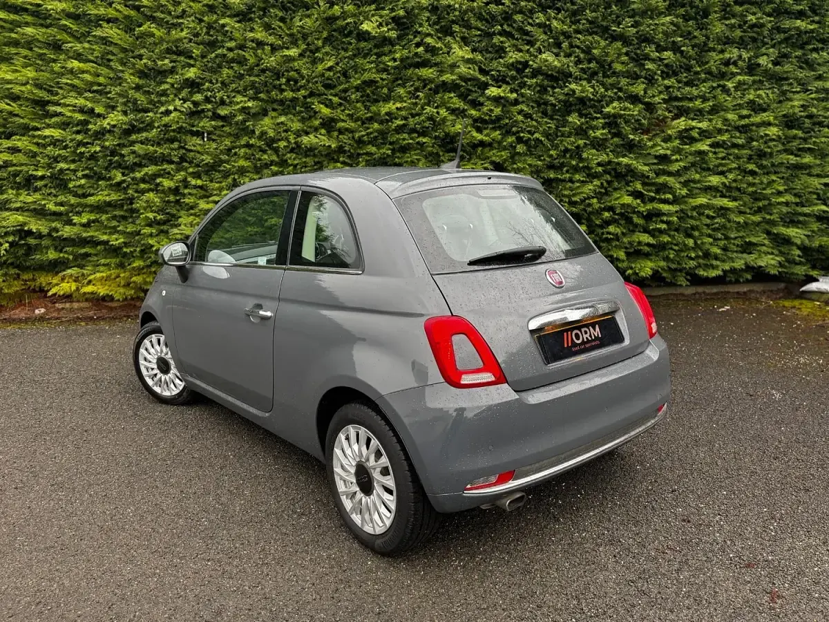 Used Fiat 500 Lounge 85 HP (62 kW) 2017 Grey Hatchback