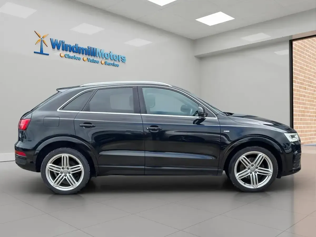 Used Audi Q3 S-line plus 184 HP (135 kW) 2016 Black SUV