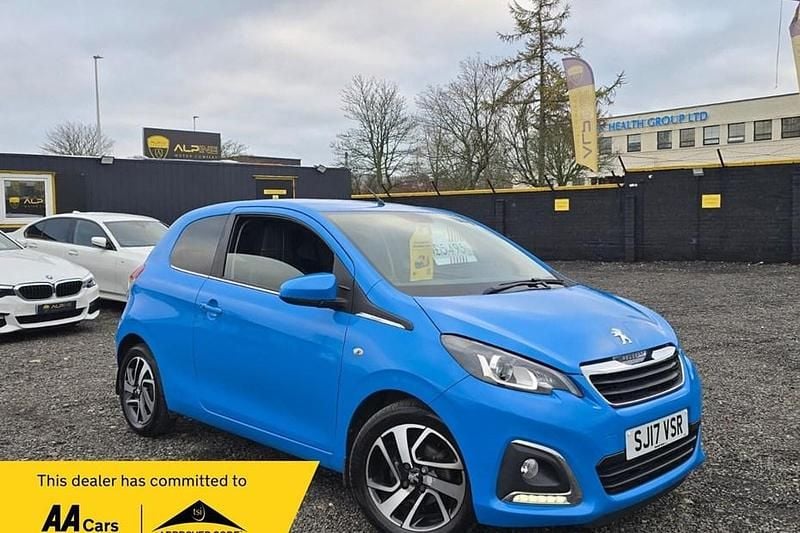 Blue Used 2017 Peugeot 108 Allure Hatchback | £5,495 (Fair price) - Image 1/1