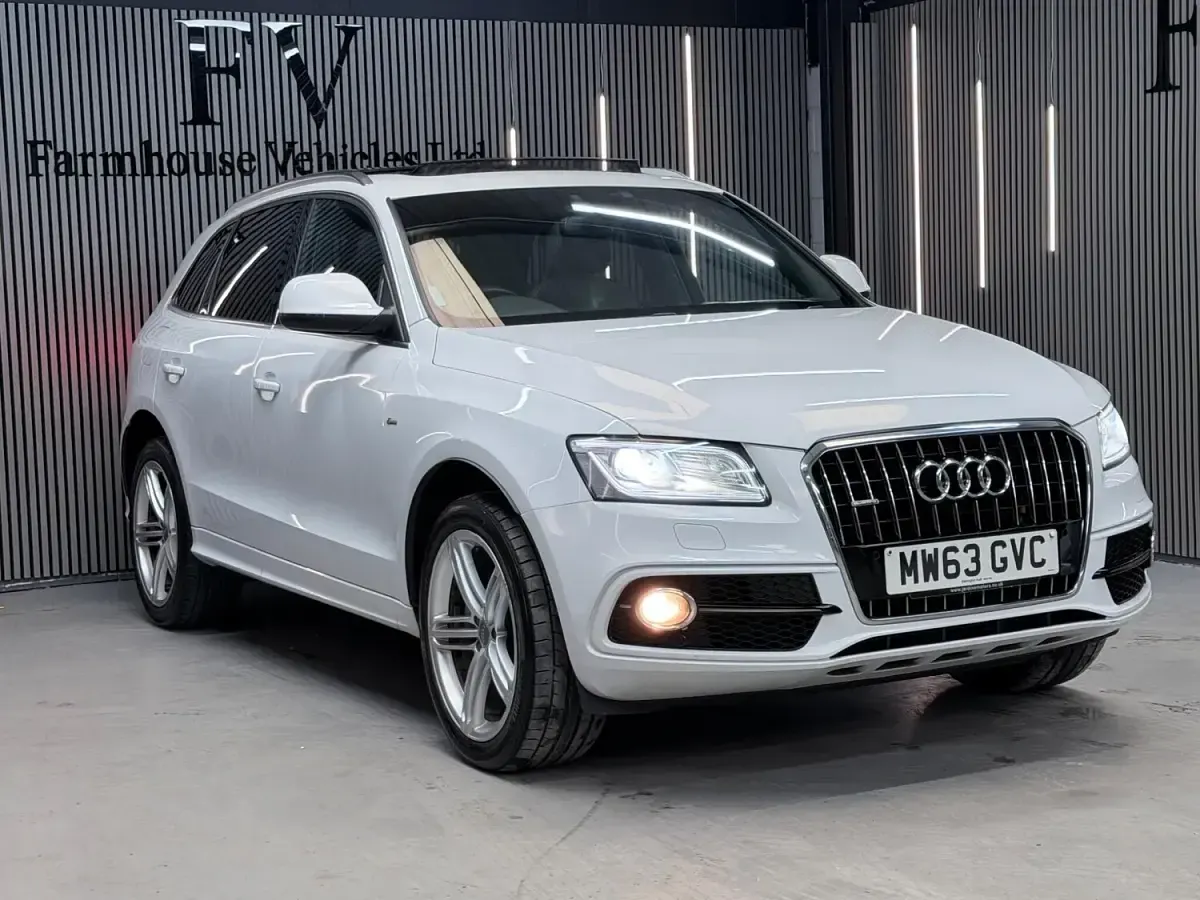 Used Audi Q5 S-line plus 2014 White SUV