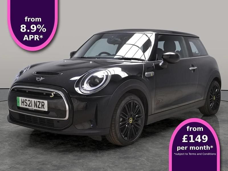 Black Used 2021 Mini Cooper SE Hatch Hatchback | £11,930 (Fair price) - Image 1/4