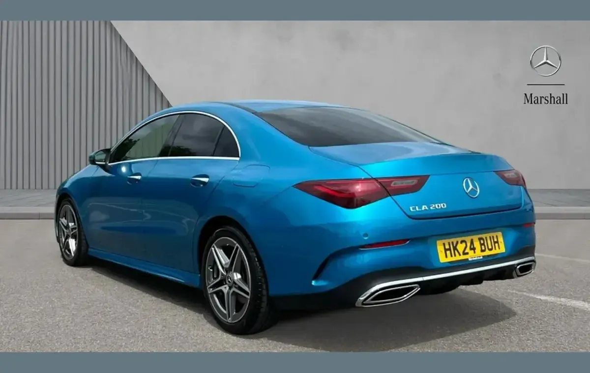 Used Mercedes CLA200 Executive 177 HP (130 kW) 2024 Blue Coupe