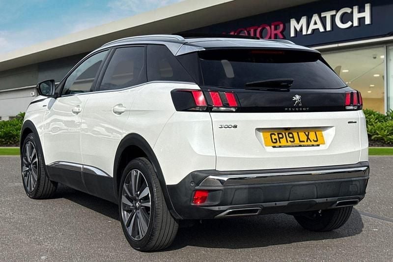 Used Peugeot 3008 GT-line 2019 White SUV