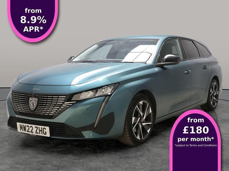 Blue Used 2022 Peugeot 308 Active Premium Estate | £13,237 (Super price) - Image 1/3