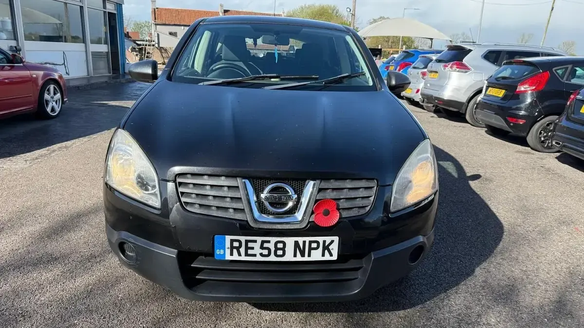 Used Nissan Qashqai Visia 110 HP (80 kW) 2008 Black SUV