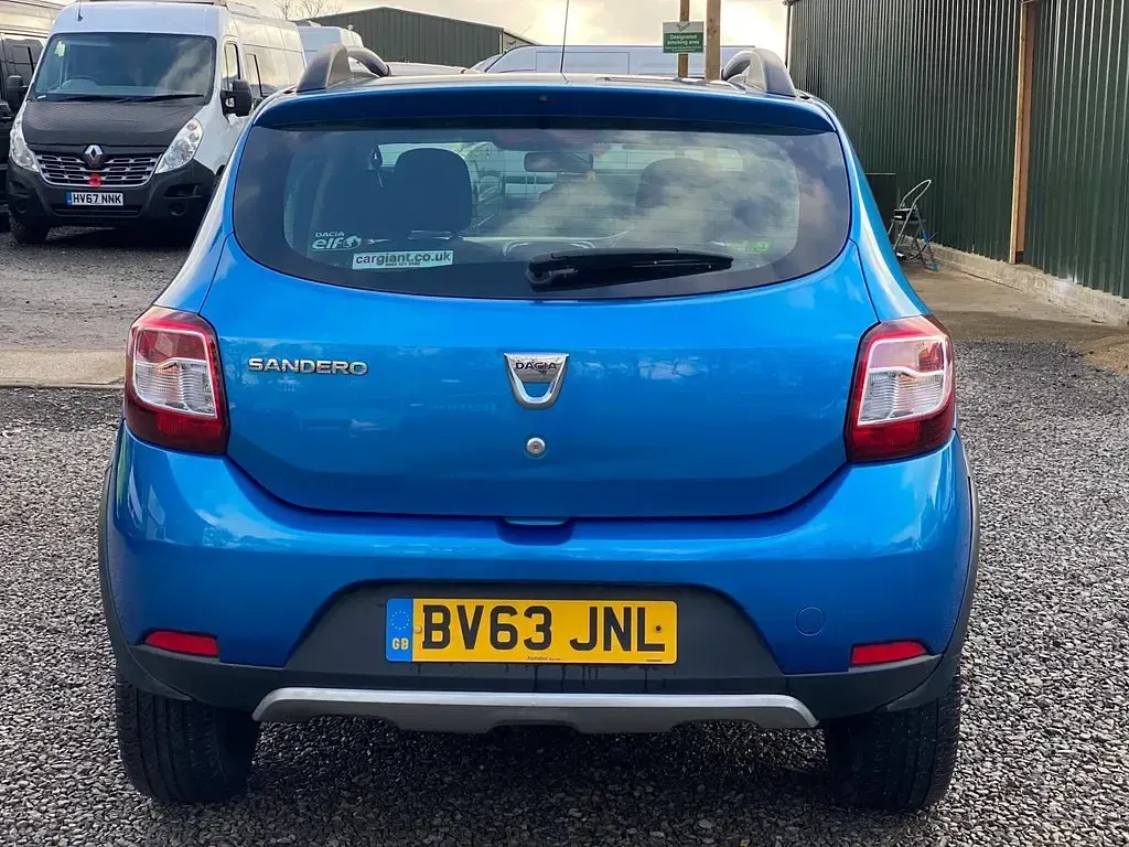 Used Dacia Sandero Ambiance 2014 Blue Hatchback