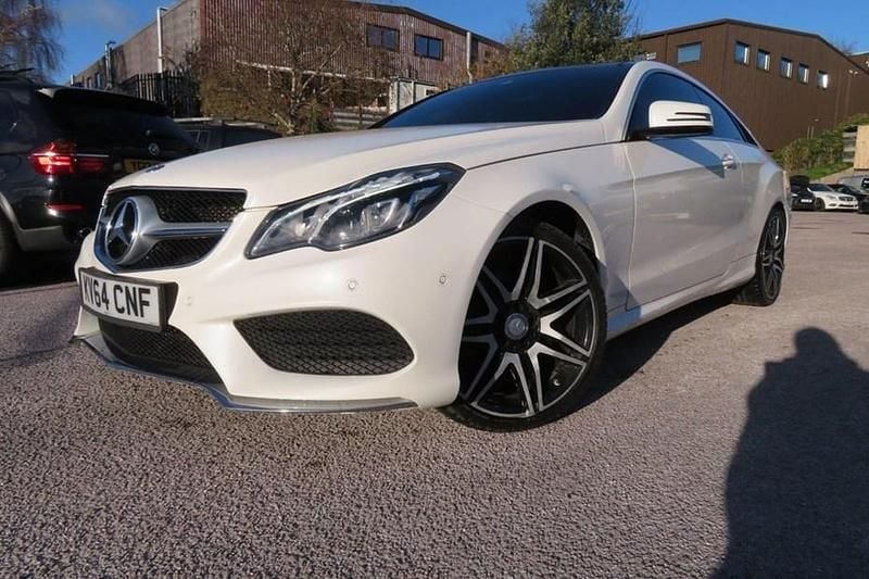 White Used 2014 Mercedes E400 AMG line Coupe | £10,495 - Image 1/1