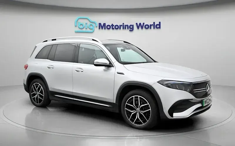 Used Mercedes EQB350 AMG line 214 kW (292 HP) 2022 Silver SUV