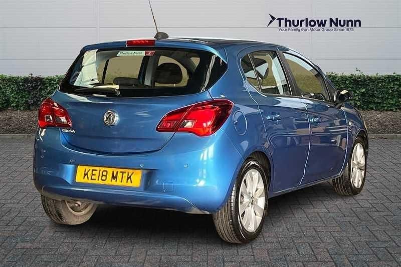 Used Vauxhall Corsa 90 HP (66 kW) 2018 Blue Hatchback