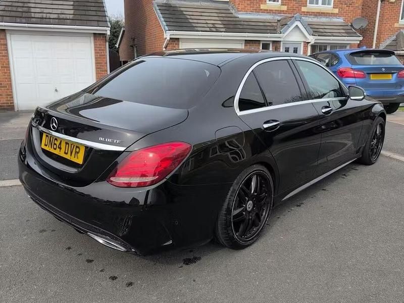 Used Mercedes C250 AMG Line Premium 2014 Black Sedan