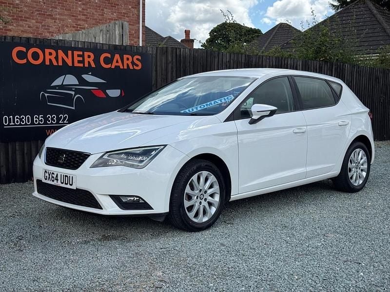 White Used 2014 Seat Leon SE Hatchback | £8,495 (Fair price) - Image 1/4