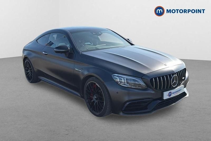 Used Mercedes C63S AMG Premium Plus 510 HP (375 kW) 2021 Grey Coupe