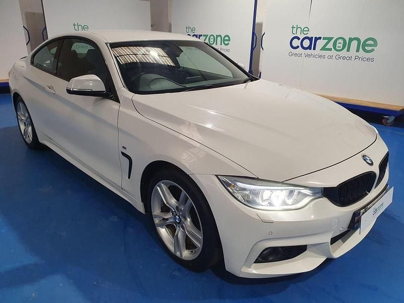 White Used 2014 BMW 420 M Sport Coupe | £6,999 (Good price) - Image 1/4