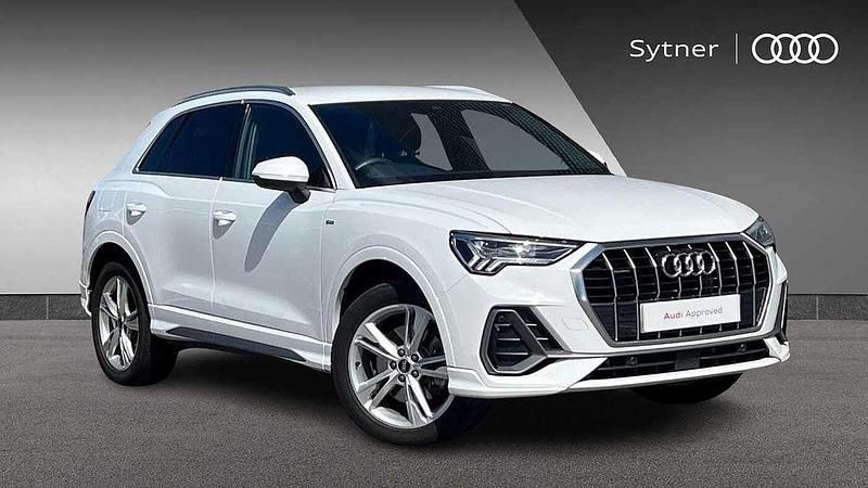 White Used 2024 Audi Q3 S-Line SUV | £35,000 (A bit pricey) - Image 1/4