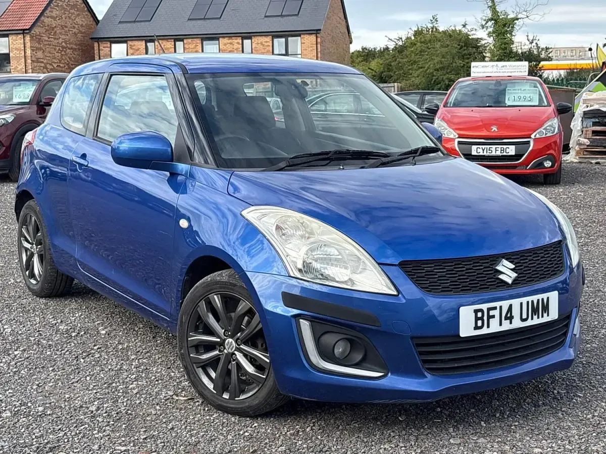 Used Suzuki Swift SZ3 94 HP (69 kW) 2014 Blue Hatchback