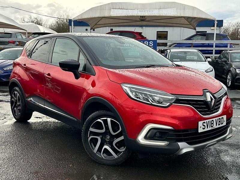 Red/black Used 2018 Renault Captur Dynamique SUV | £6,299 (Fair price) - Image 1/4
